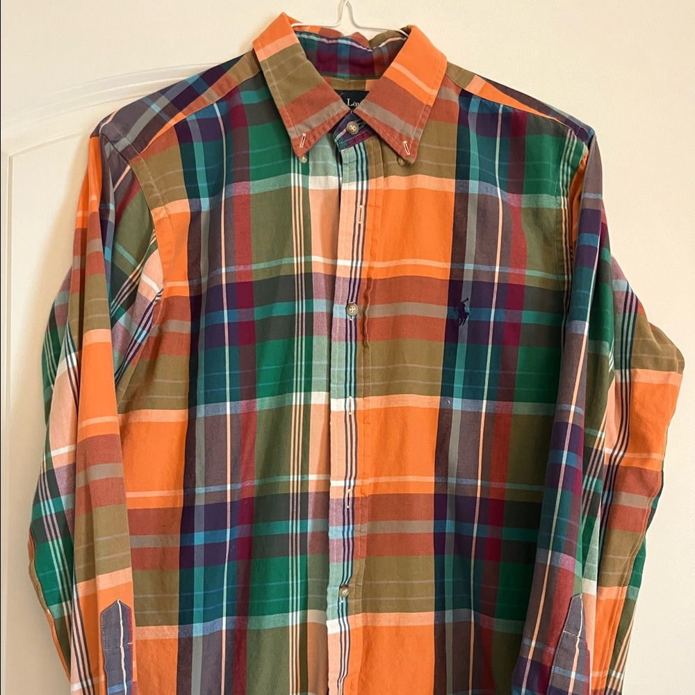 Mens polo Ralph Lauren button down shirt